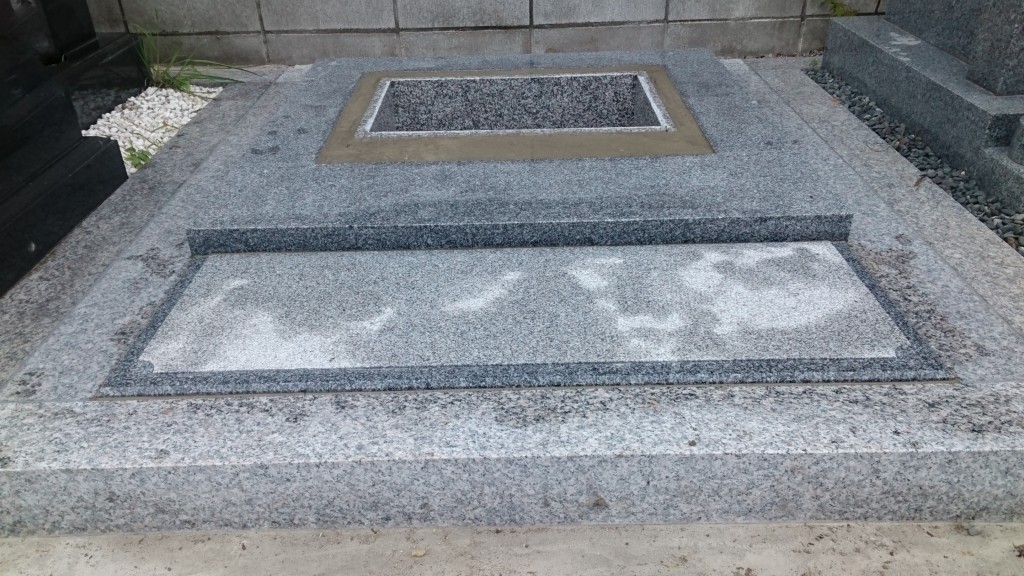 「わしもやるで！洋墓？それともデザイン墓？？安土町の浄厳院 　据え付け編  2！！」