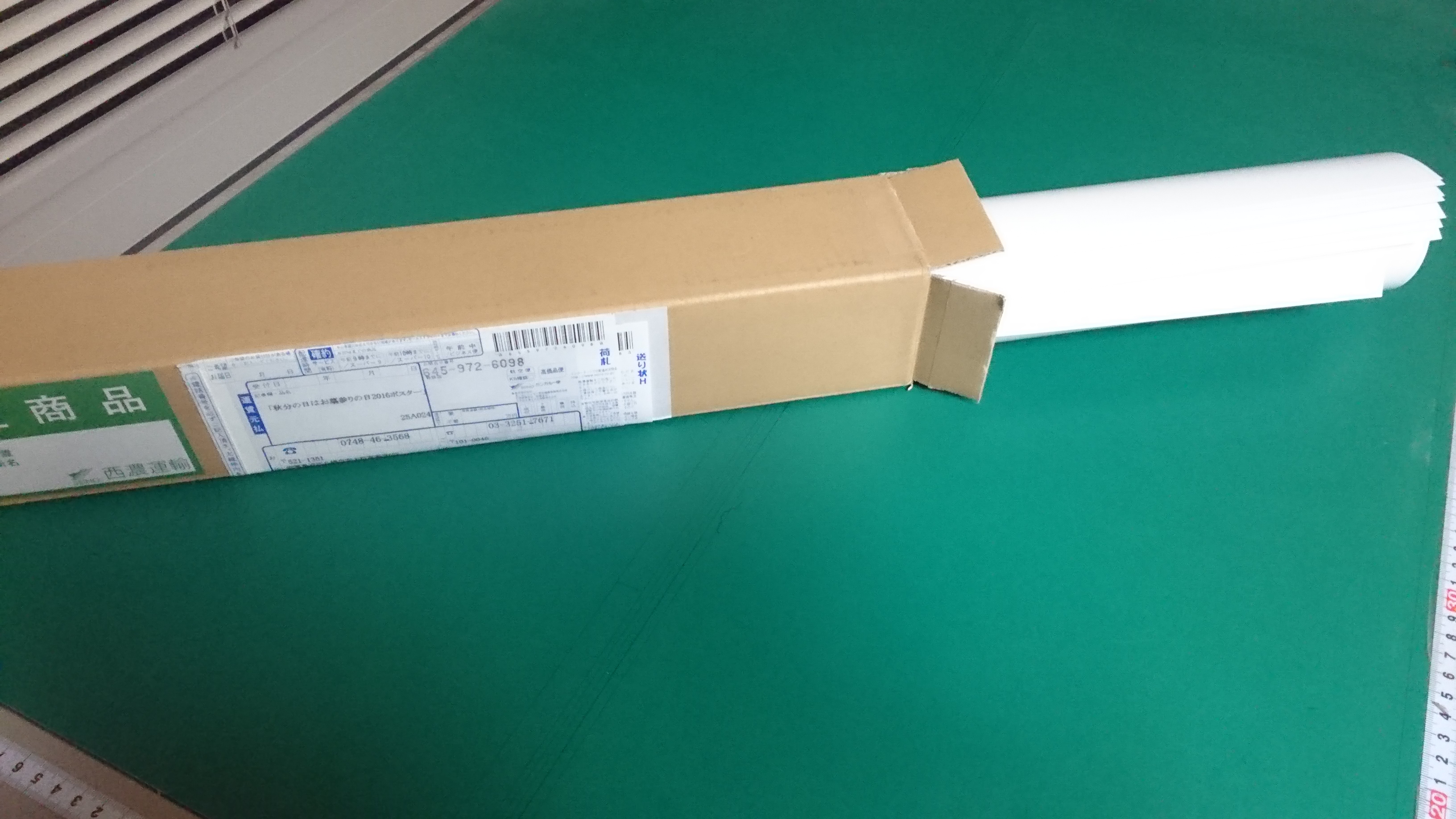 「こんなん送ってきました。　お墓参りの日！！」