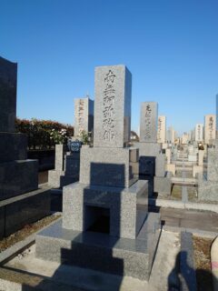 「お彼岸前のお墓建て　2 !!　東近江市（旧能登川町）今町！」