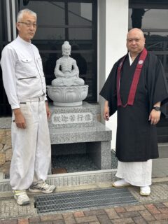 「 JR安土駅前に釈迦苦行像作らせて頂きました！　番外編！ 」