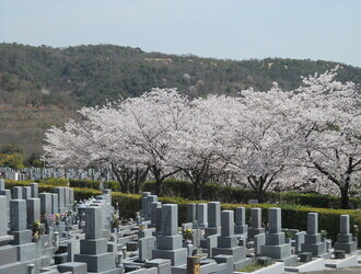 「墓石を建てる前に墓地を買われる方に！」