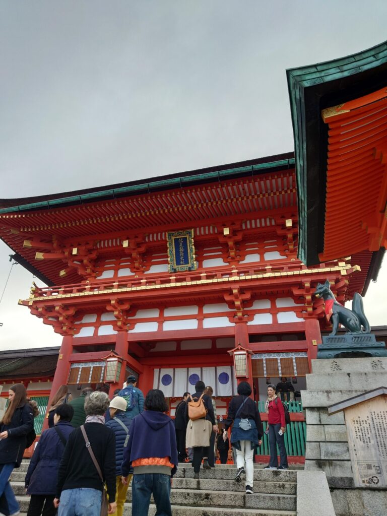 「今月も月参りの伏見稲荷へ！」