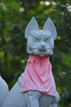 狐 京都市伏見区深草 伏見稲荷大社(大日本大道教)