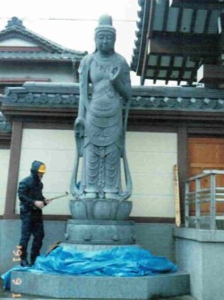 月光菩薩 神奈川県 修業時代の作です。