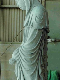 白衣観音 修業時代の作です。