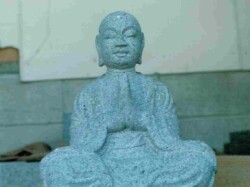 合掌地蔵 修業時代の作です。