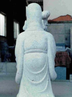 七福神(寿老人)修業時代の作です。