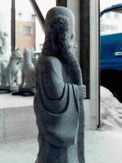 七福神(寿老人)修業時代の作です。